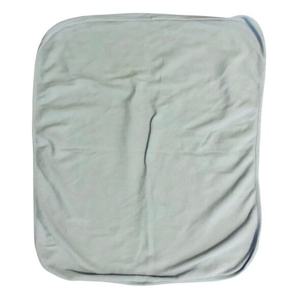 Parents Choice Walmart Baby Blanket Blue Waffle Weave Thermal Soft Cotton - Picture 3 of 4